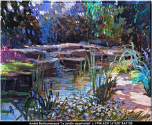 Charger l&#39;image dans la galerie, BA9125 - BERTOUNESQUE André - Le jardin apprivoisé (1994)  - 16&#39;&#39; x 20&#39;&#39;
