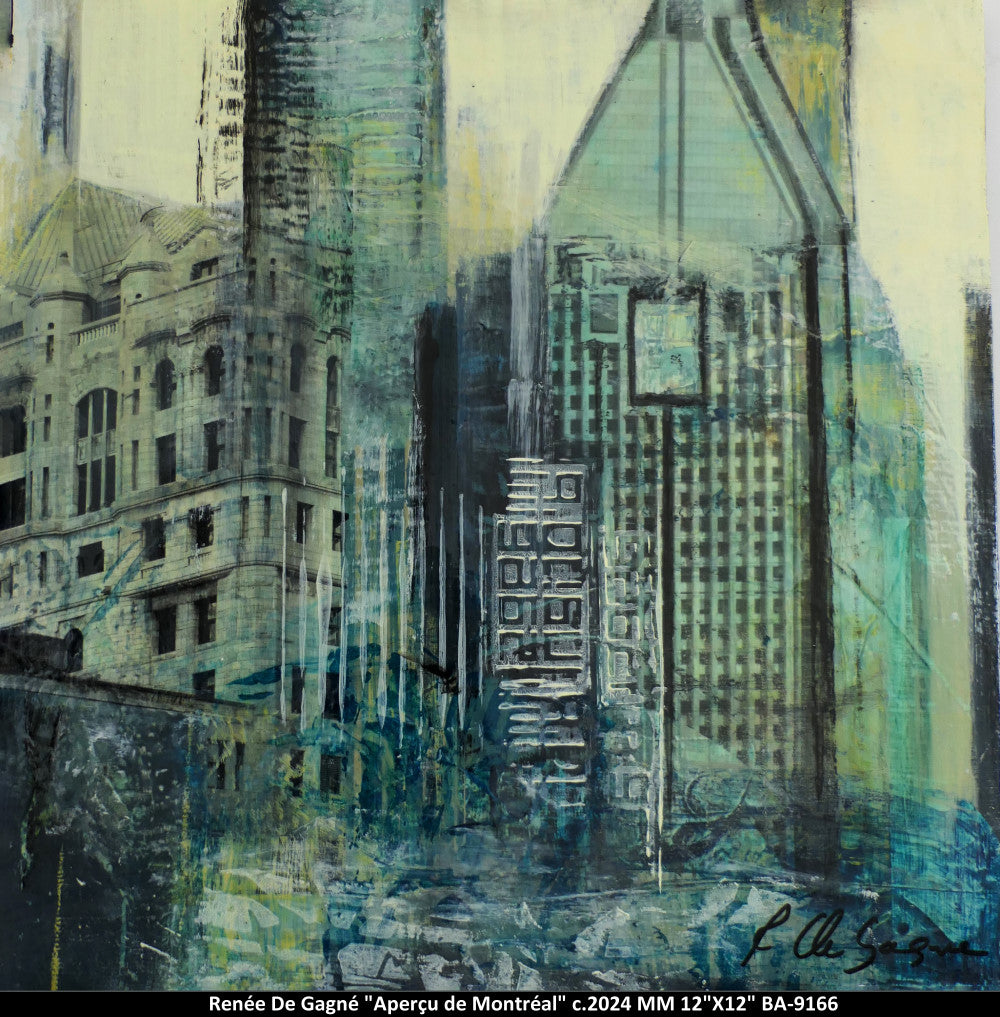 BA9166 - Aperçu de Montréal - RENÉE DE GAGNÉ - 12