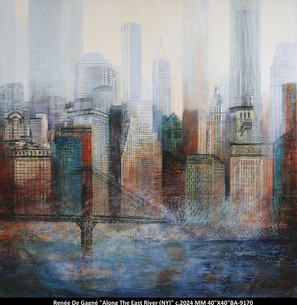 BA9170 - Along The East River (NY)  - RENÉE DE GAGNÉ - 40