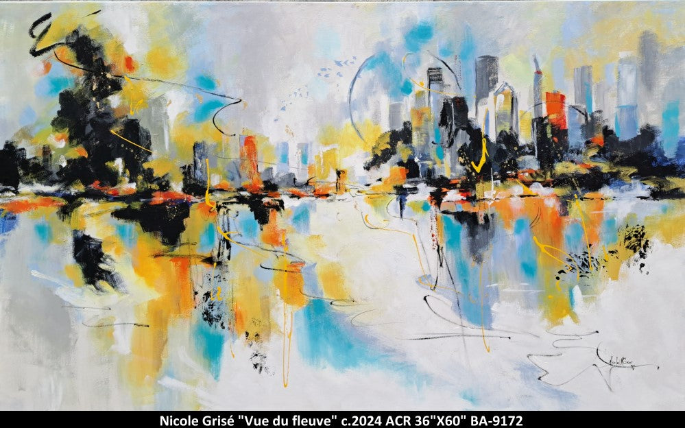 BA9172 - Vue du fleuve - NICOLE GRISÉ - 36