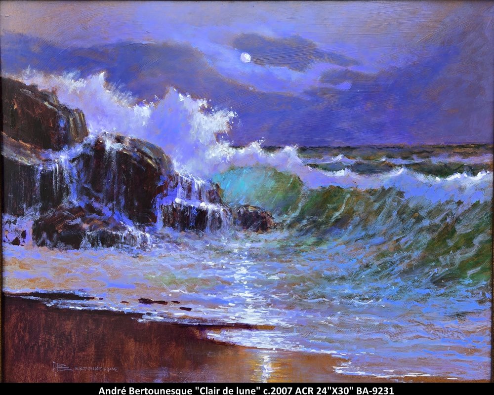 BA9321 - Clair de lune - ANDRÉ BERTOUNESQUE - 24