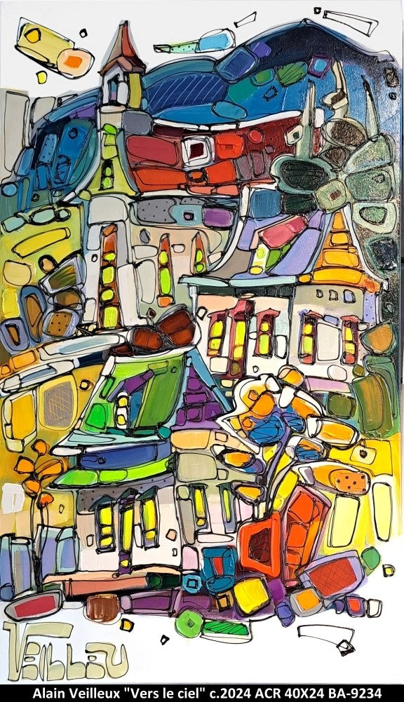 BA9234 - Vers le ciel - ALAIN VEILLEUX