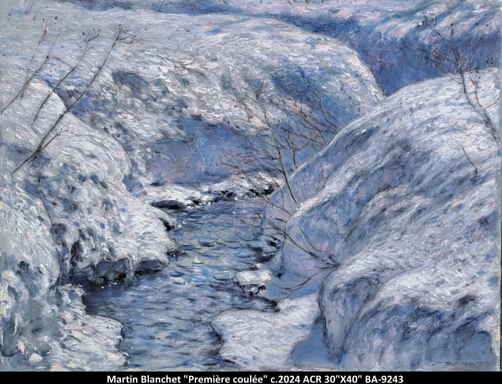 BA9243 -Première coulée - MARTIN BLANCHET - 30