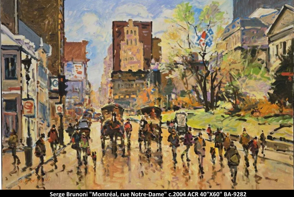 BA9282 - Montréal, rue Notre-Dame -  SERGE BRUNONI - 40