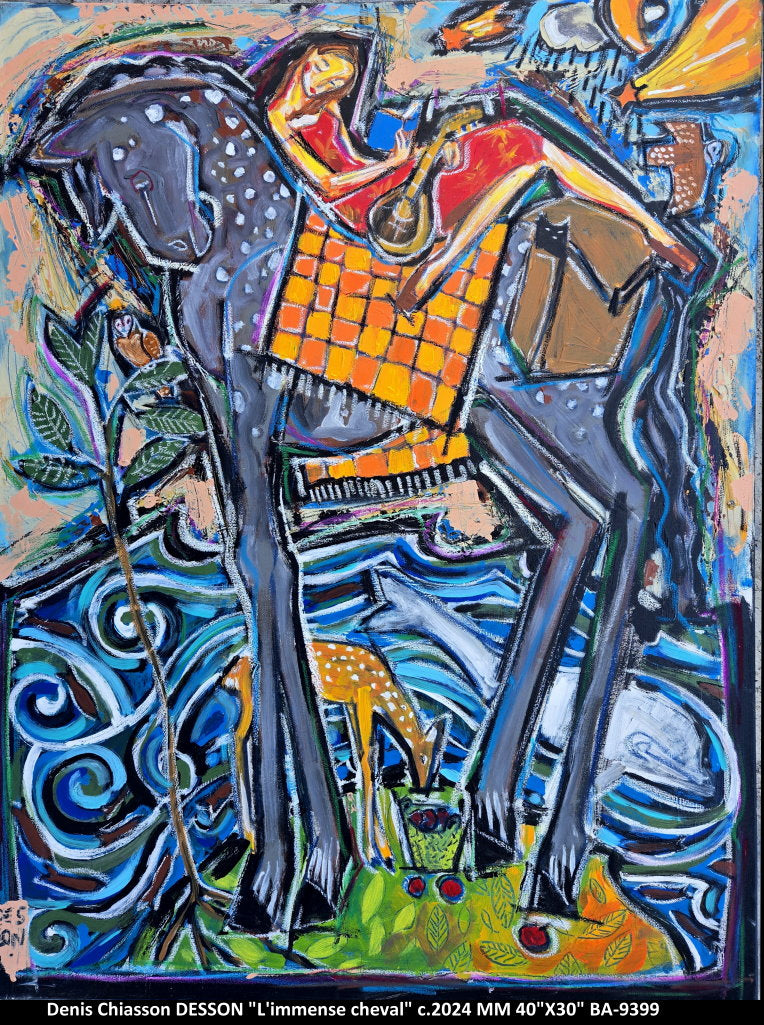 BA9299 - L'immense cheval- DESSON - 30