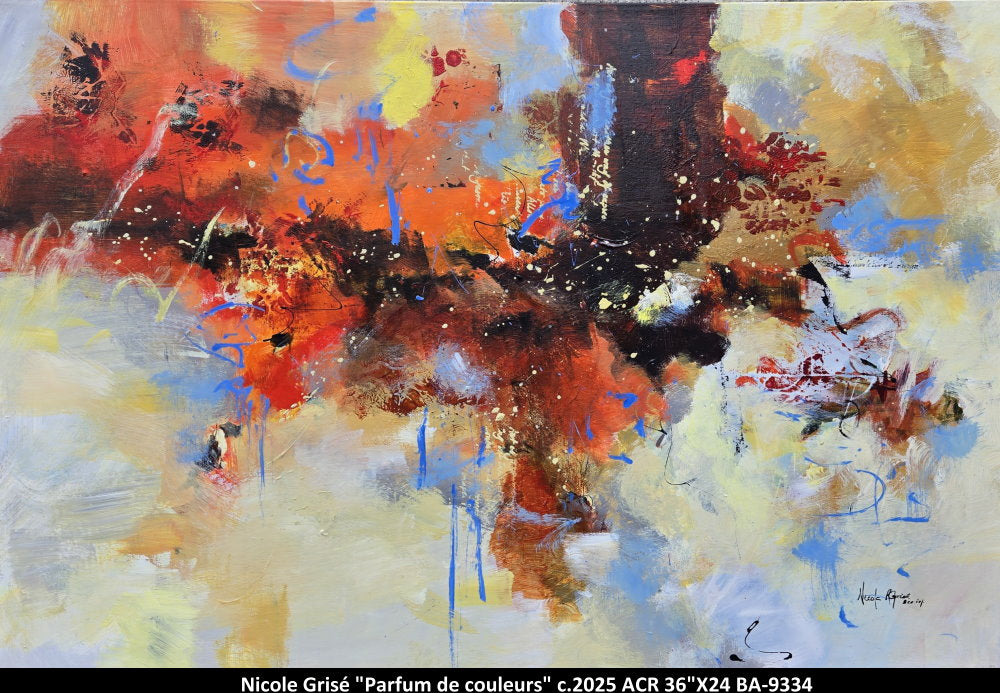 BA9334 - Parfum de couleurs  - NICOLE GRISÉ - 24