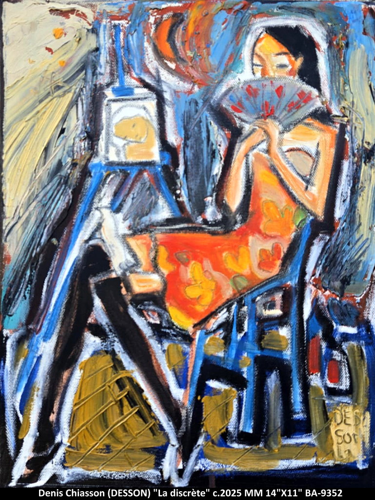 BA9352 - La discrète - DENIS CHIASSON (DESSON) - 14