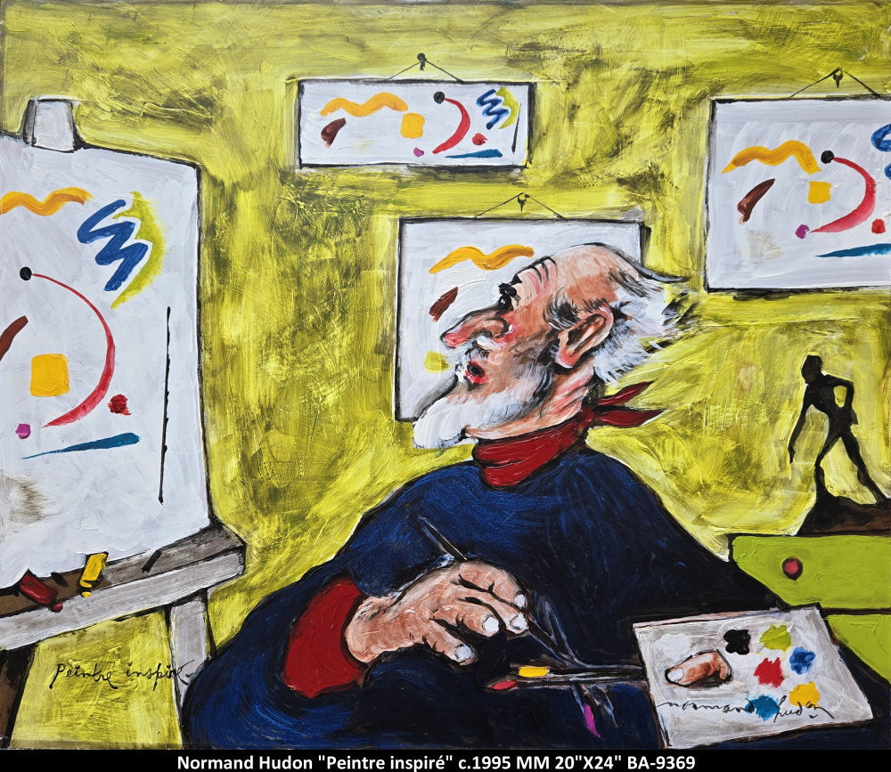 BA9369 - Peintre inspiré - NORMAND HUDON - 20