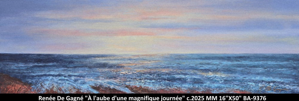 BA9376 - À l'aube d'une magnifique journée - RENEE DE GAGNE - 16