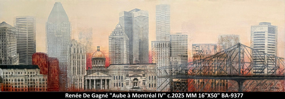 BA9377 - Aube à Montréal - RENÉE DE GAGNÉ - 16