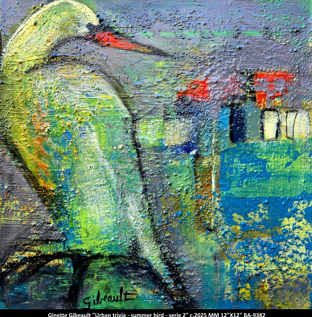 BA9382 - Urban trivia - summer bird - serie 2  - GINETTE GIBEAULT - 12