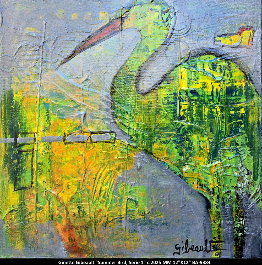 BA9384 - Summer bird - Série 1 - GINETTE GIBEAULT - 12