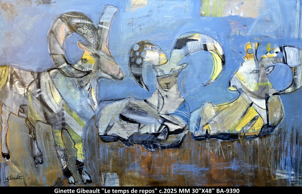 BA9390 - Le temps de repos - GINETTE GIBEAULT - 30