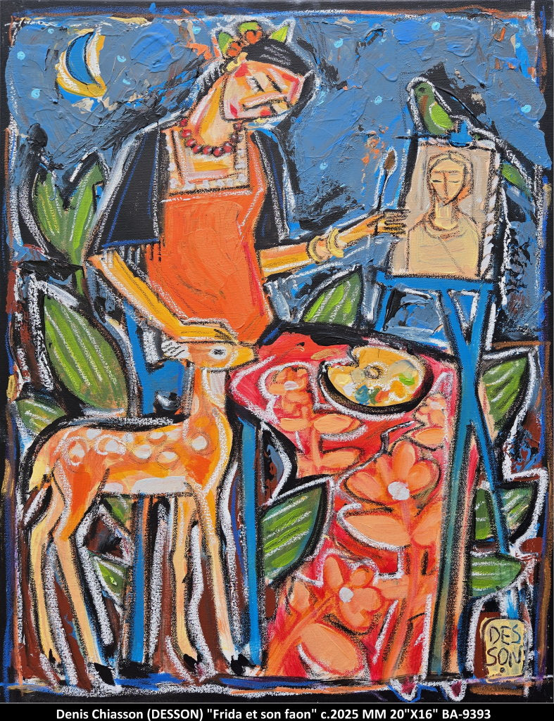 Ba9393 - Frida et son faon - DESSON - 20