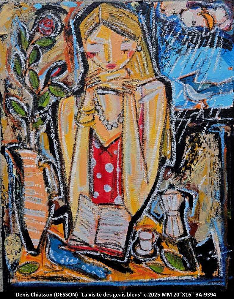 BA9394 - La visite des geais bleus - DESSON - 20