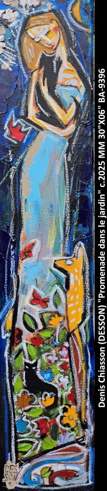 BA9396 - Promenade dans le jardin - DESSON - 30