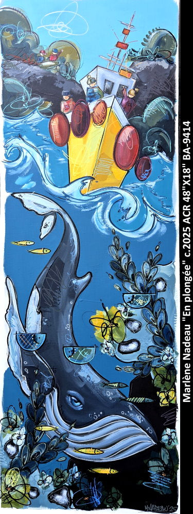 BA9414 - En plongée - MARLÈNE NADEAU - 48
