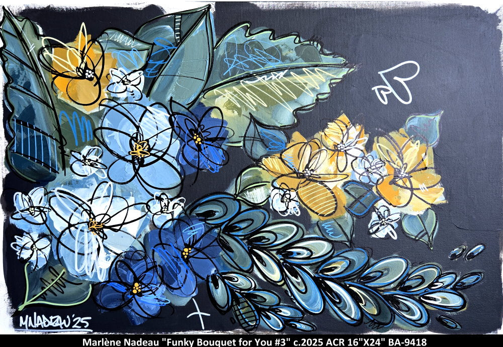 BA9418 - Funky Bouquet #3 - MARLÈNE NADEAU - 16