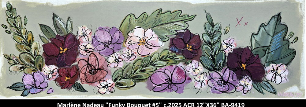 BA9419 - Funky Bouquet #5 - MARLÈNE NADEAU - 12