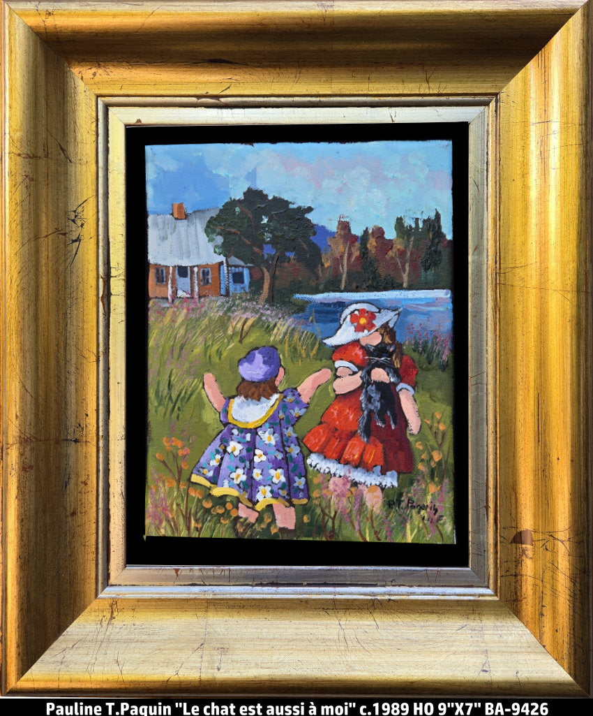 BA9426 - Le chat est aussi à moi - PAULINE T.PAQUIN - 9