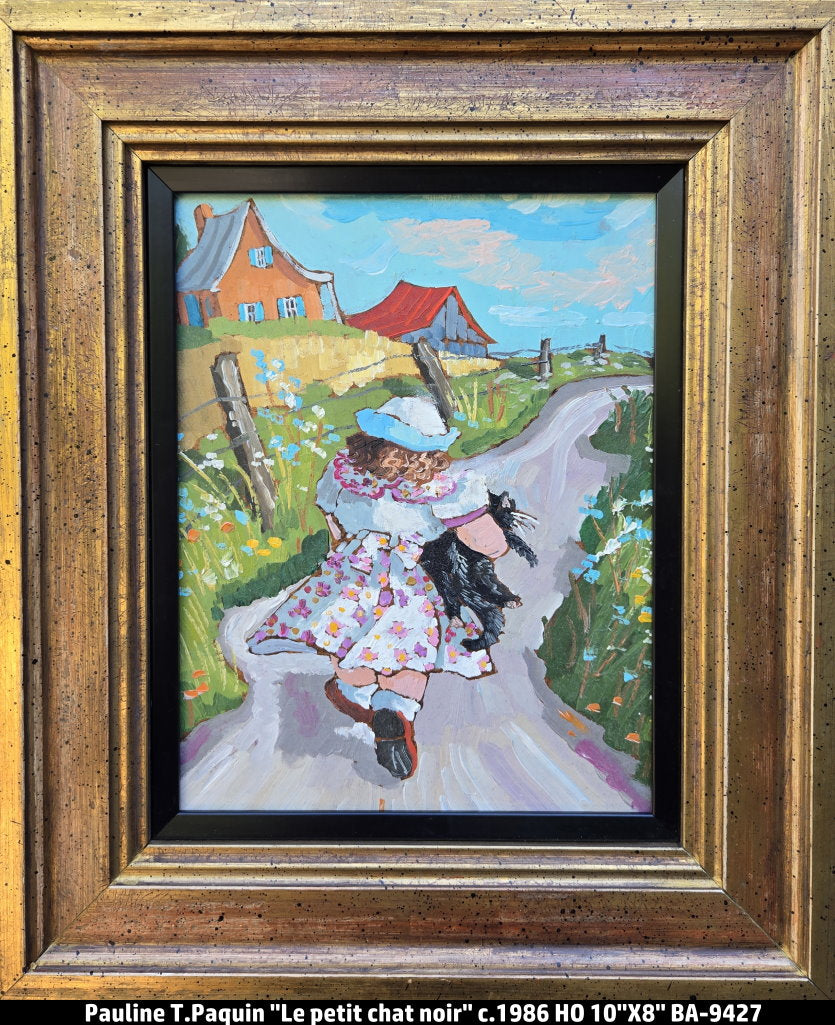 BA9427 - Le petit chat noir - PAULINE T.PAQUIN - 10