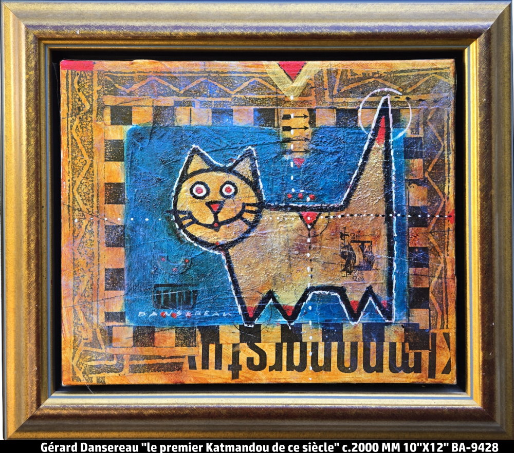 BA9428 - Le premier Katmandou de ce siècle (2000) - GÉRARD DANSEREAU - NON ENCADRÉ / UNFRAMED