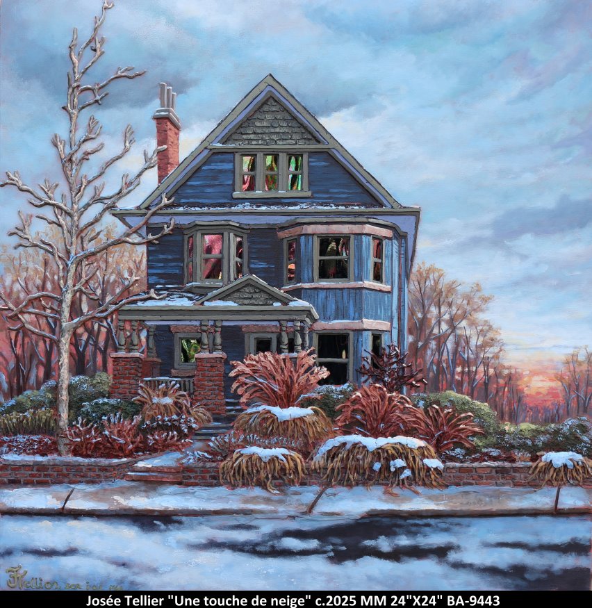BA9443 - Une touche de neige - JOSÉE TELLIER - 24