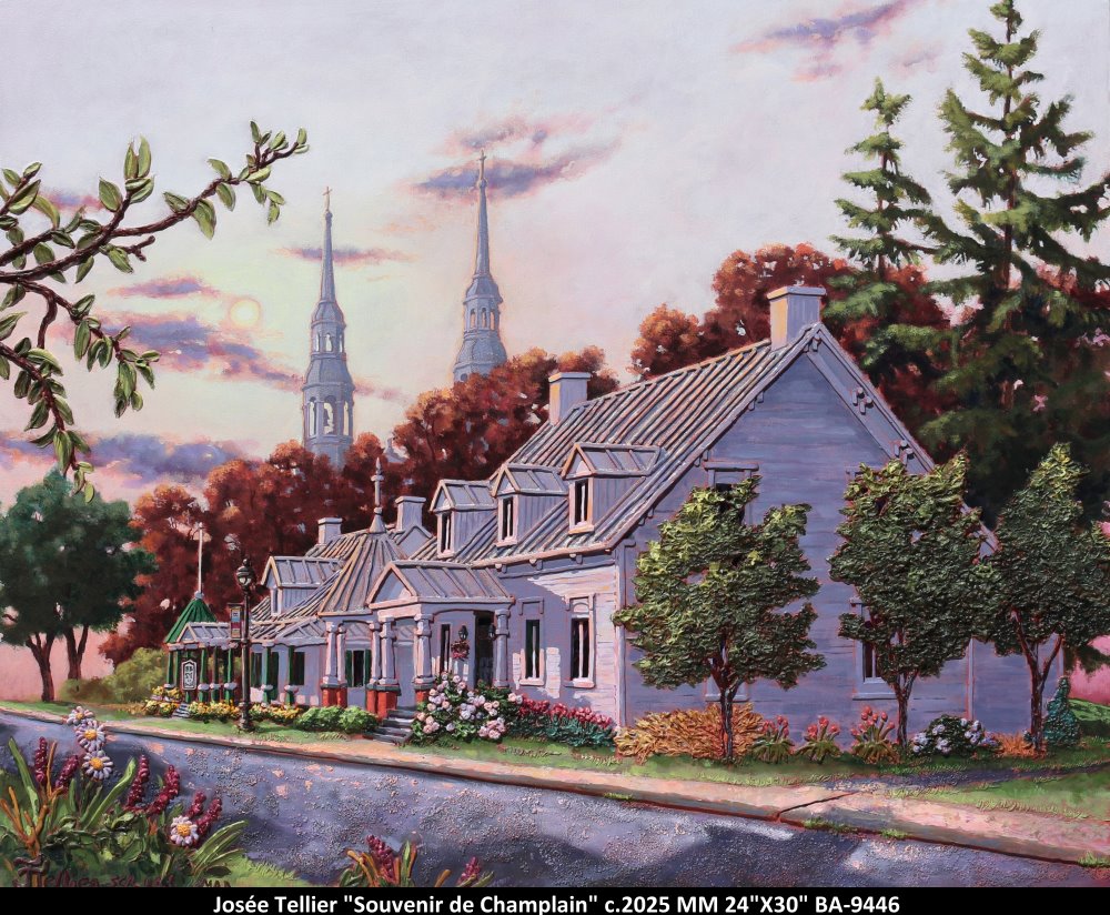 BA9446 - Souvenir de Champlain - JOSÉE TELLIER - 24