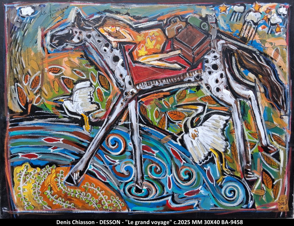 BA9458 - Le grand voyage - DENIS CHIASSON 