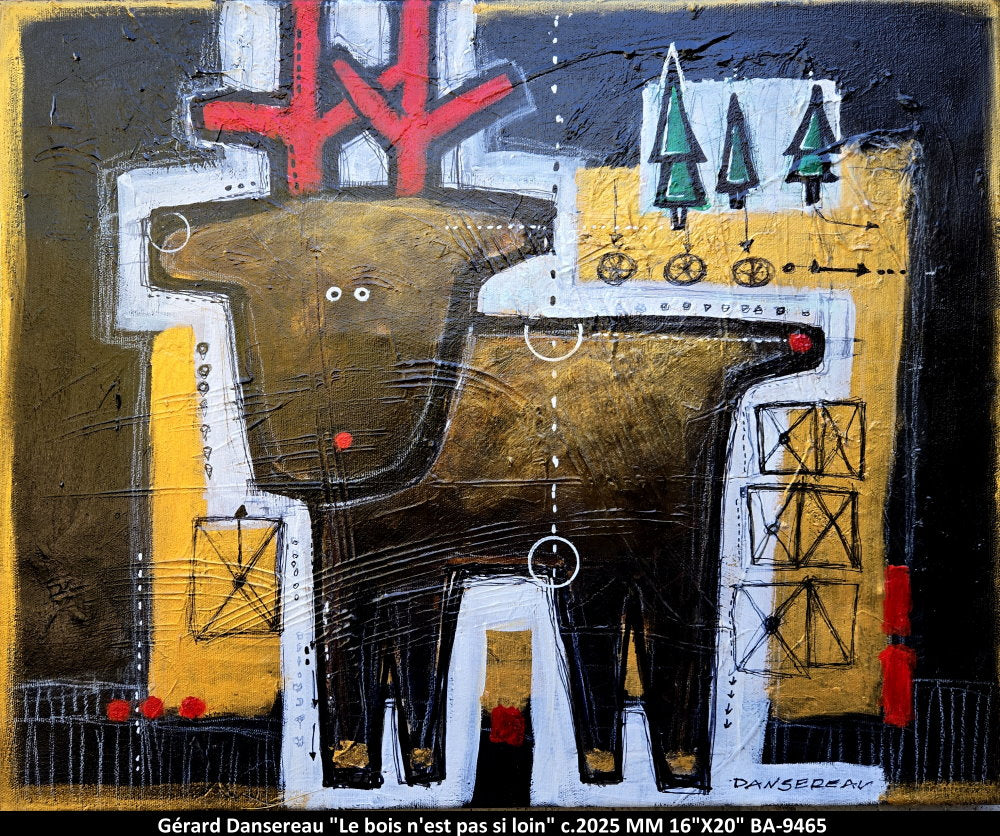 BA9465 - Le bois n'est pas si loin - GÉRARD DANSEREAU - 16
