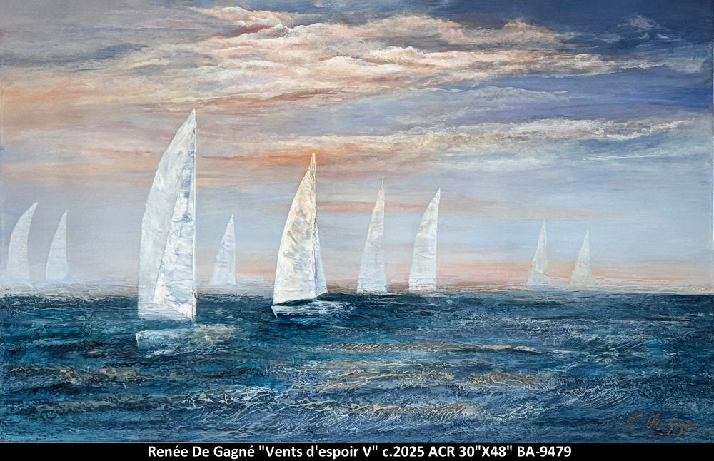 BA9479 - Vent d'espoir V - RENÉE DE GAGNÉ - 30