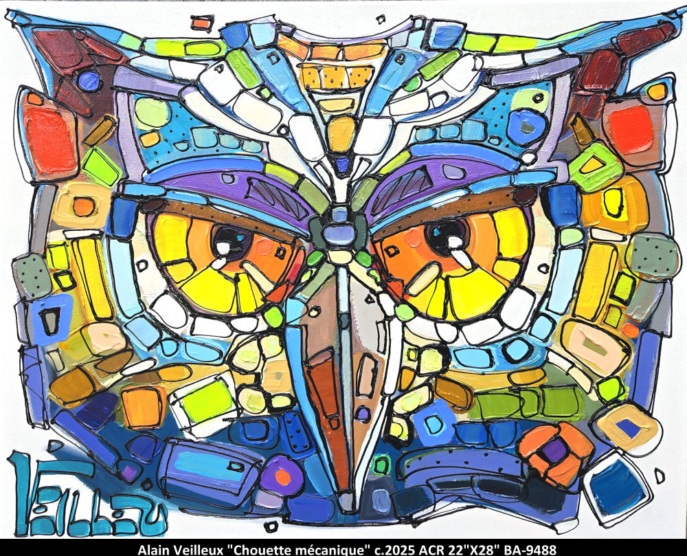 BA9488 - Chouette mécanique  - ALAIN VEILLEUX - 22