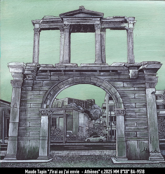 BA9518  - J'irai où j'ai envie  - Athène - MAUDE TAPIN - 8