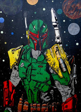 Charger l&#39;image dans la galerie, Bobba Fett - STEFANO DE PALO - 48&quot;X36&quot;
