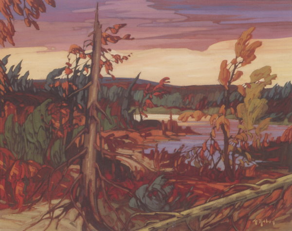 GR101 - REBRY - fin de journée/ End of the day 16 x 20