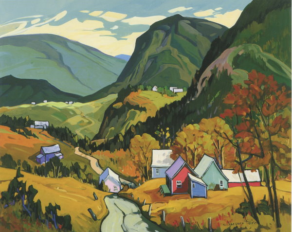 JP103 - POIRIER - En Haut de la Grand Cote/On the Big Hill  11