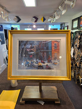 Charger l&#39;image dans la galerie, PP901 - Joies des enfants - PAULINE T.PAQUIN - 300/ 450 photolithographie ENCADRÉ tel quel - 14.5x20.5
