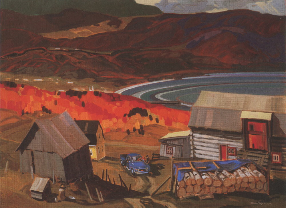 TL-104, LECOR Paul Tex - Le nouveau 'pick up ' bleu  - Photolithographie, image 24 x 30 -éditon 480 -