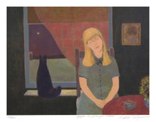 Charger l&#39;image dans la galerie, PT-110 - TURGEON,PIERRE - Épopée en Amérique, L&#39;attente - Sérigraphie format 15 x 20
