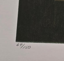 Charger l&#39;image dans la galerie, PT-110 - TURGEON,PIERRE - Épopée en Amérique, L&#39;attente - Sérigraphie format 15 x 20
