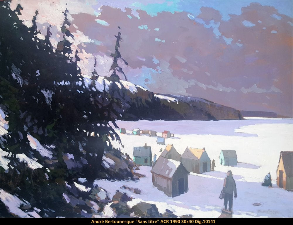 10141 - Sans titre - ANDRÉ BERTOUNESQUE - 30x40