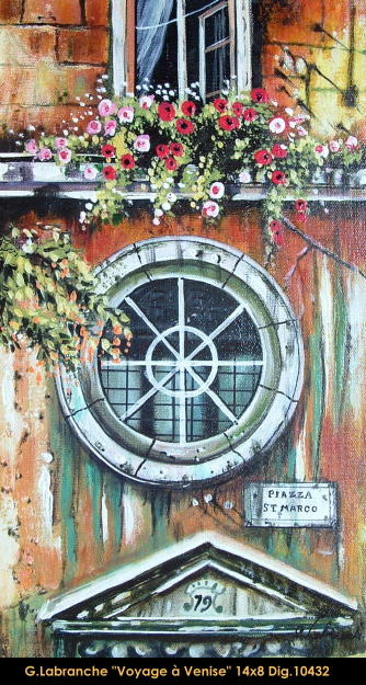 10432 - Gilles Labranche - Voyage à Venise - 14x8