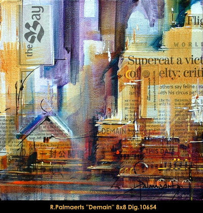 10654 - Roland Palmaerts - Demain (CG) - 8x8x2