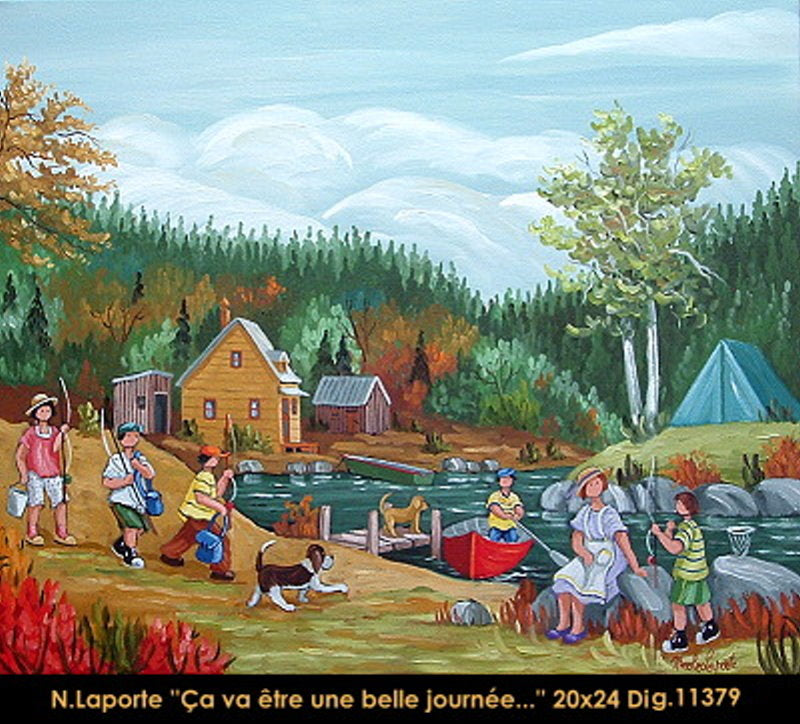 11379 - Ça va être une belle journée - 20x24