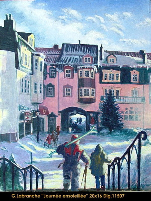 11507 - Gilles Labranche - Journée ensoleillée - 20x16