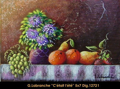 12721 - Gilles Labranche - C'était l'été - 5x7