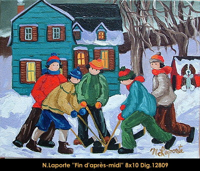 12809 - Nicole Laporte - Fin d'après-midi - 8x10