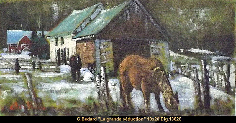 13826 - Gilles Bedard - La grande séduction - 10x20