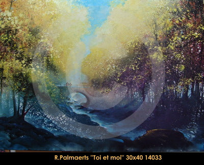 14033 - Roland Palmaerts - Toi et moi - 30x40