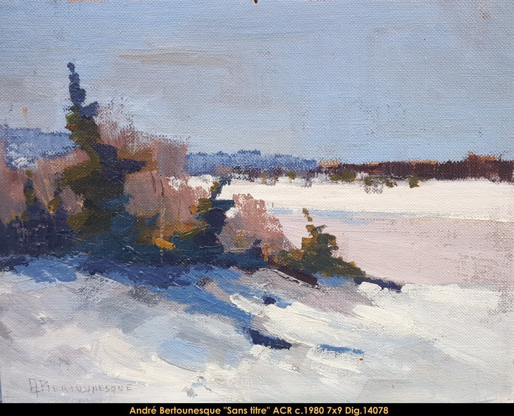 14078 - Sans titre - ANDRÉ BERTOUNESQUE - 7x9